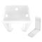 Prime-Line Drawer Track Guide Kit, 25/32 in. Plastic Construction, White Guide (1 Pair) R 7223-A - alternate 1